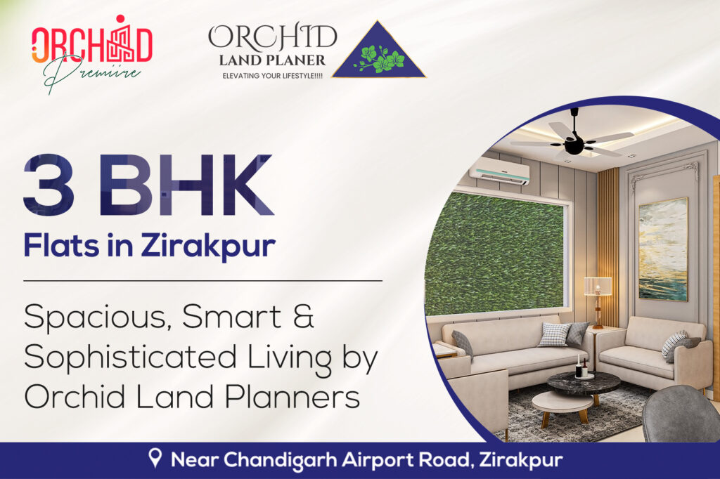 3 BHK flats in Zirakpur