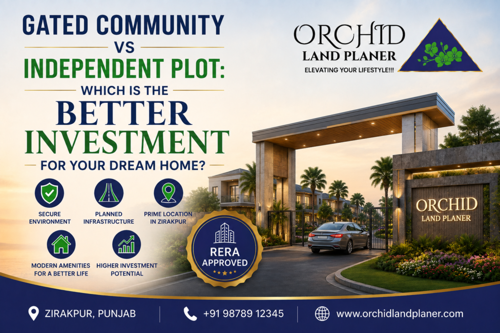 Gated Community vs Independent Plot
